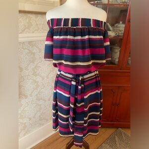 Trina Turk Striped Dress